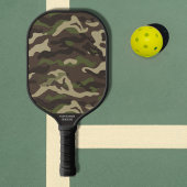 Camouflage Muster Cool Camouflage Benutzerdefinier Pickleball Schläger