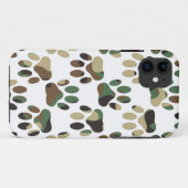 Camouflage Muster Dog Paw Print Case-Mate iPhone Hülle (Rückseite (Horizontal))