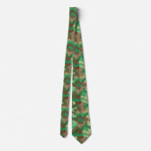 Camouflage Muster, grün, braun und tan Krawatte (Rückseite)