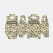 Camouflage Muster Individuelle Name Geschenkschachtel (Ungefaltet)