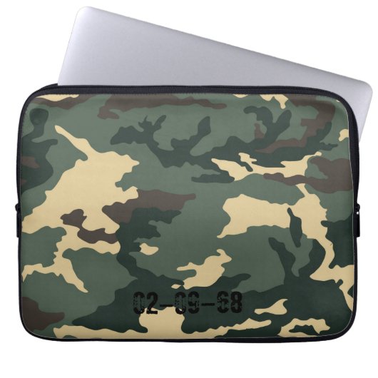 Camouflage Muster iPad Mini Cover (Vorderseite)