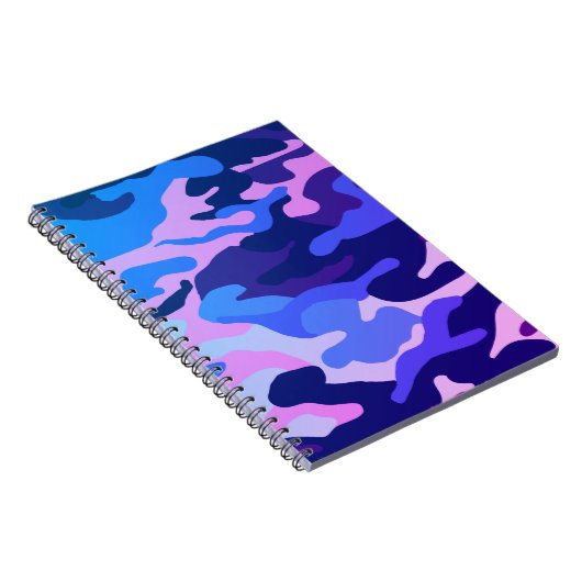 Camouflage-Muster-Notebook Notizblock (Rechte Seite)