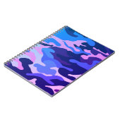 Camouflage-Muster-Notebook Notizblock (Linke Seite)