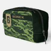 Camouflage Muster Toilettenbeutel für Mann/Vater Waschbeutel (Rechte Ecke)