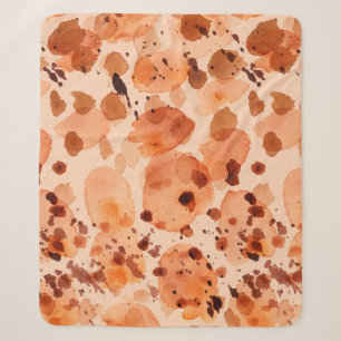 Camouflage nahtloses Muster mit natürlichem khaki Sherpadecke