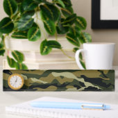 Camouflage Namensplakette