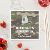 Camouflage Napkins Geburtstagsparty Serviette (Beispiel)