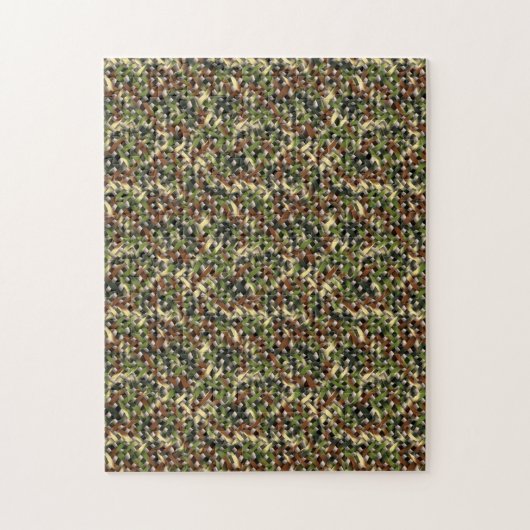 Camouflage Net Jigsaw Puzzle (Vertikal)