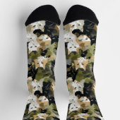 Camouflage Niedlich Katzen Socken (Oben)