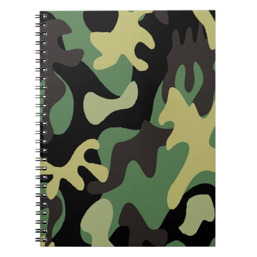 Camouflage Notizblock (Vorderseite)