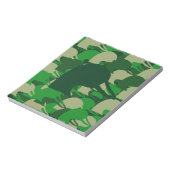 Camouflage Notizblock (Rotiert)