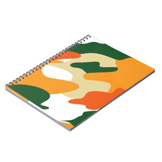 camouflage notizblock (Linke Seite)