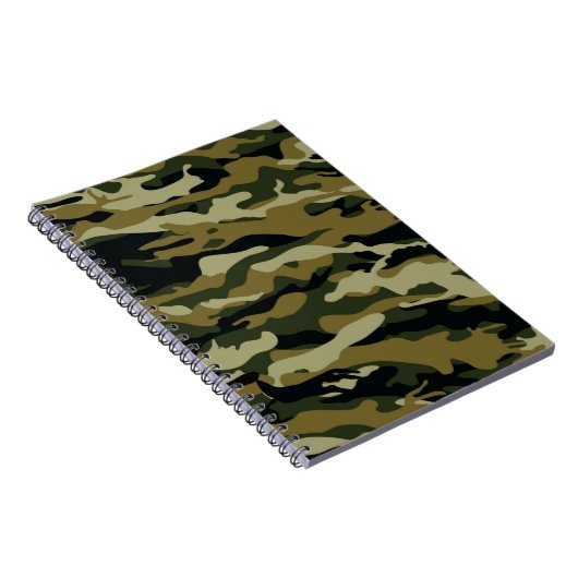 Camouflage Notizblock (Rechte Seite)
