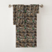 Camouflage Nr. 1 BATH TOWEL SET JUNTERS FOREST (Insitu)