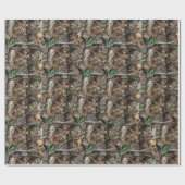 Camouflage Nr. 1 WRAPPING PAPIER VON JÄGERN WALEST Geschenkpapier (Flach)