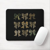 Camouflage Old Camo Bow Camo Coquette Bow Hunting Mousepad (Mit Mouse)