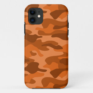 Camouflage Orange Monocolor Case-Mate iPhone Hülle