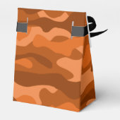 Camouflage Orange Monocolor Geschenkschachtel (Rückseite)