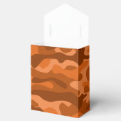 Camouflage Orange Monocolor Geschenkschachtel (Geöffnet)