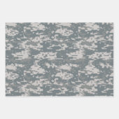 Camouflage Packpapier, Digital Camouflage Geschenkpapier Set (Vorderseite 3)