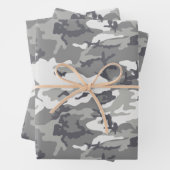 Camouflage Packpapier, Urban Camouflage Wrap Geschenkpapier Set (Beispiel)