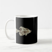 Camouflage Pan Fish Silhouette Digitale Camouflage Kaffeetasse (Links)