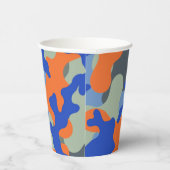Camouflage Paper Cup | Dart Party Cup Pappbecher (Rechts)