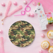 camouflage pappteller (Party)