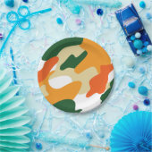 camouflage pappteller (Party)