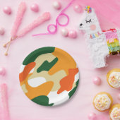 camouflage pappteller (Party)