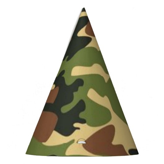 camouflage partyhütchen (Links)