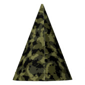 Camouflage Partyhütchen (Rückseite)