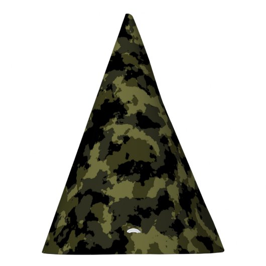 Camouflage Partyhütchen (Rechts)