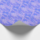 Camouflage Pastel Abstraktes Muster Geschenkpapier (Ecke)