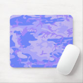 Camouflage Pastel Abstraktes Muster Mousepad (Mit Mouse)