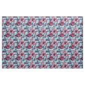 Camouflage Pattern - Burgund Navy White Stoff (Fat Quarter (45,7 x 55,9 cm))