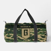 Camouflage Pattern Duffel Tasche für Mann/Vater (Vorderseite)