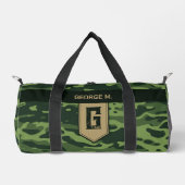 Camouflage Pattern Duffel Tasche für Mann/Vater (Vorderseite)