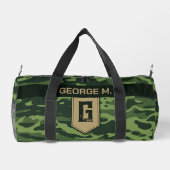 Camouflage Pattern Duffel Tasche für Mann/Vater (Rückseite)