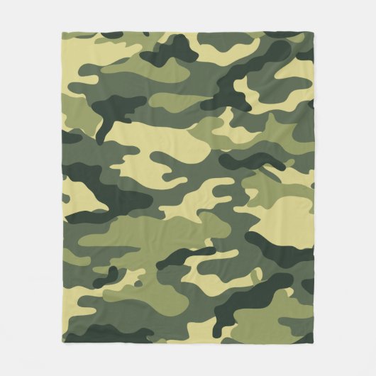 Camouflage Pattern Fleecedecke (Vorderseite)