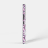 Camouflage Pattern in double Gray and Pink Samsung Galaxy Hülle (Rechte Seite)