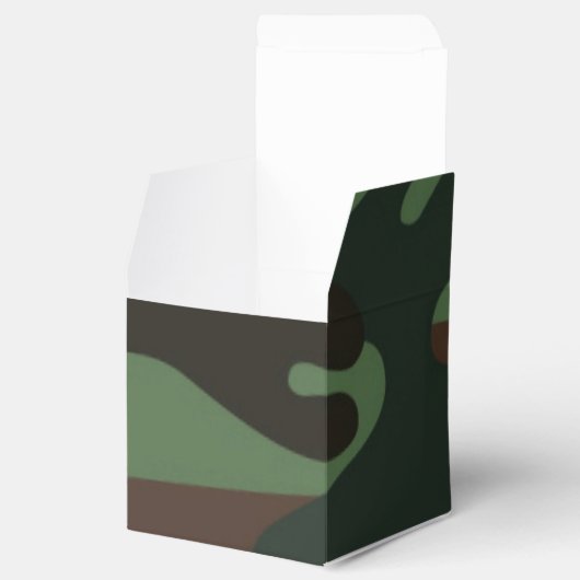 Camouflage Pattern lustige Gefälligkeitsbox Geschenkschachtel (Geöffnet)