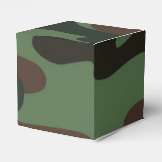 Camouflage Pattern lustige Gefälligkeitsbox Geschenkschachtel (Rückseite)