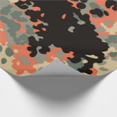 Camouflage Pattern Packpapier (Ecke)