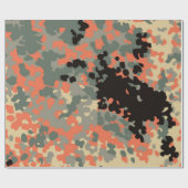 Camouflage Pattern Packpapier (Flach)