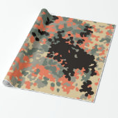 Camouflage Pattern Packpapier (Ungerollt)
