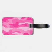 Camouflage Persisch-Rosa Gepäckanhänger (Rückseite horizontal)