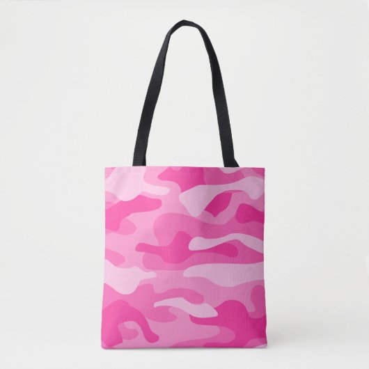 Camouflage Persisch-Rosa Tasche (Vorderseite)