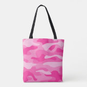 Camouflage Persisch-Rosa Tasche (Rückseite)