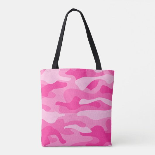 Camouflage Persisch-Rosa Tasche (Rückseite)